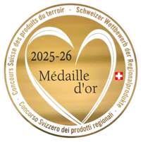 Médaille d'Or — 20/20 au Concours suisse des produits du terroir